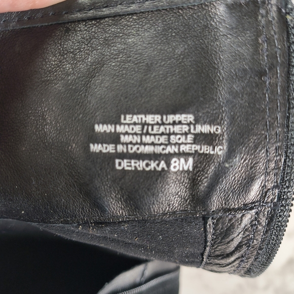 Nurture Women's Dericka Black Suede /Leather Riding Boots , Size 8M - Picture 12 of 12